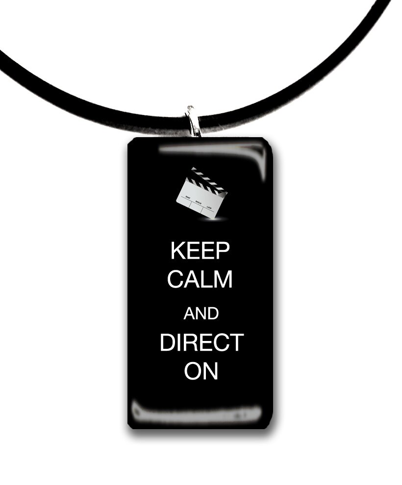 Keep Calm and Direct on, retro style, color choices, acting, movie, producer, Director