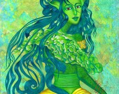 Taurus, The Quiet Achiever: Apr 21 - May 21 / ART PRINT / LARGE / 21" X 28"