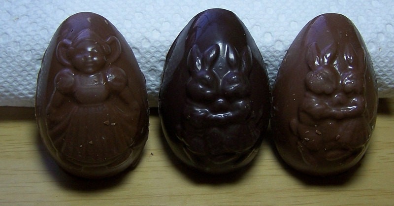 Chocolate Cream Egg - 1 oz -  Filled Egg - Chocolate Egg