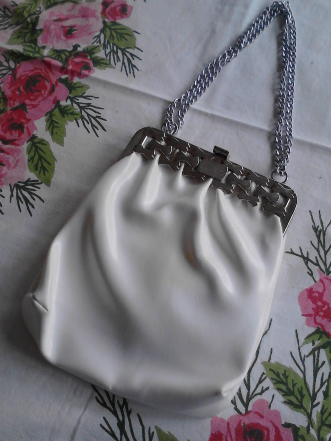 Vintage White Shoulder Bag