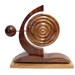 Elements Wood Sculpture - Abstract Art Sculpture by Akita Wood Works