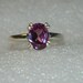 Alexandrite ring simple band