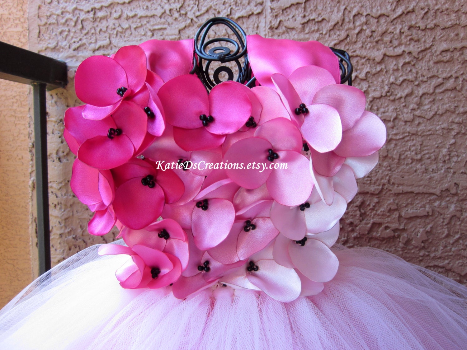 Pink Ombre Pixie Cut Toddler Size Tutu Dress
