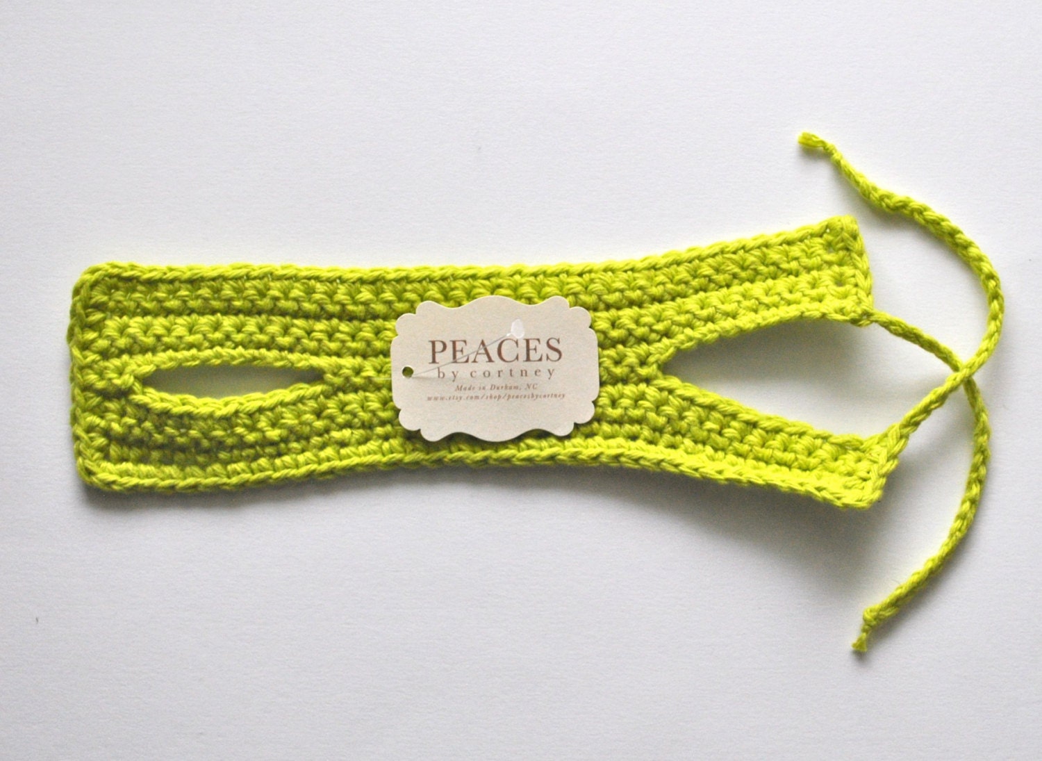 Bright Green Door Bumper - Door Jammer, Door Stopper, Door Muffler, Door Knob Cozy