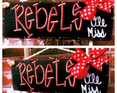 CLEARANCE Ole Miss Barn Wood Sign