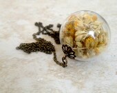 Rustic Yarrow Necklace by Heron and Lamb