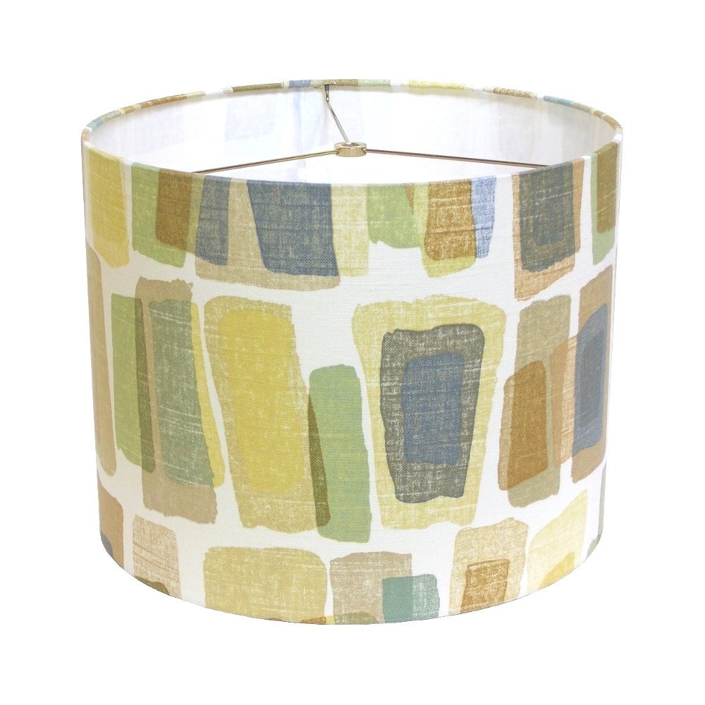 Drum Lamp Shade Pendant Lampshade Halmstad by Robert Allen at Home Mosaic Made to Order