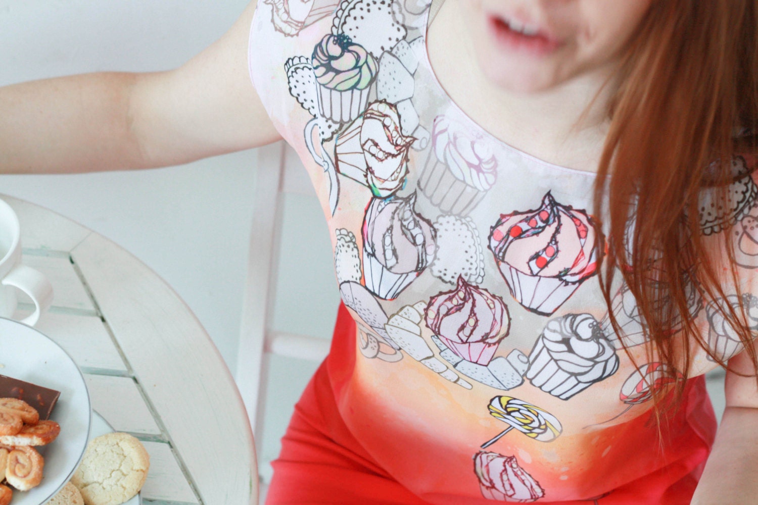 Candy- chiffon top