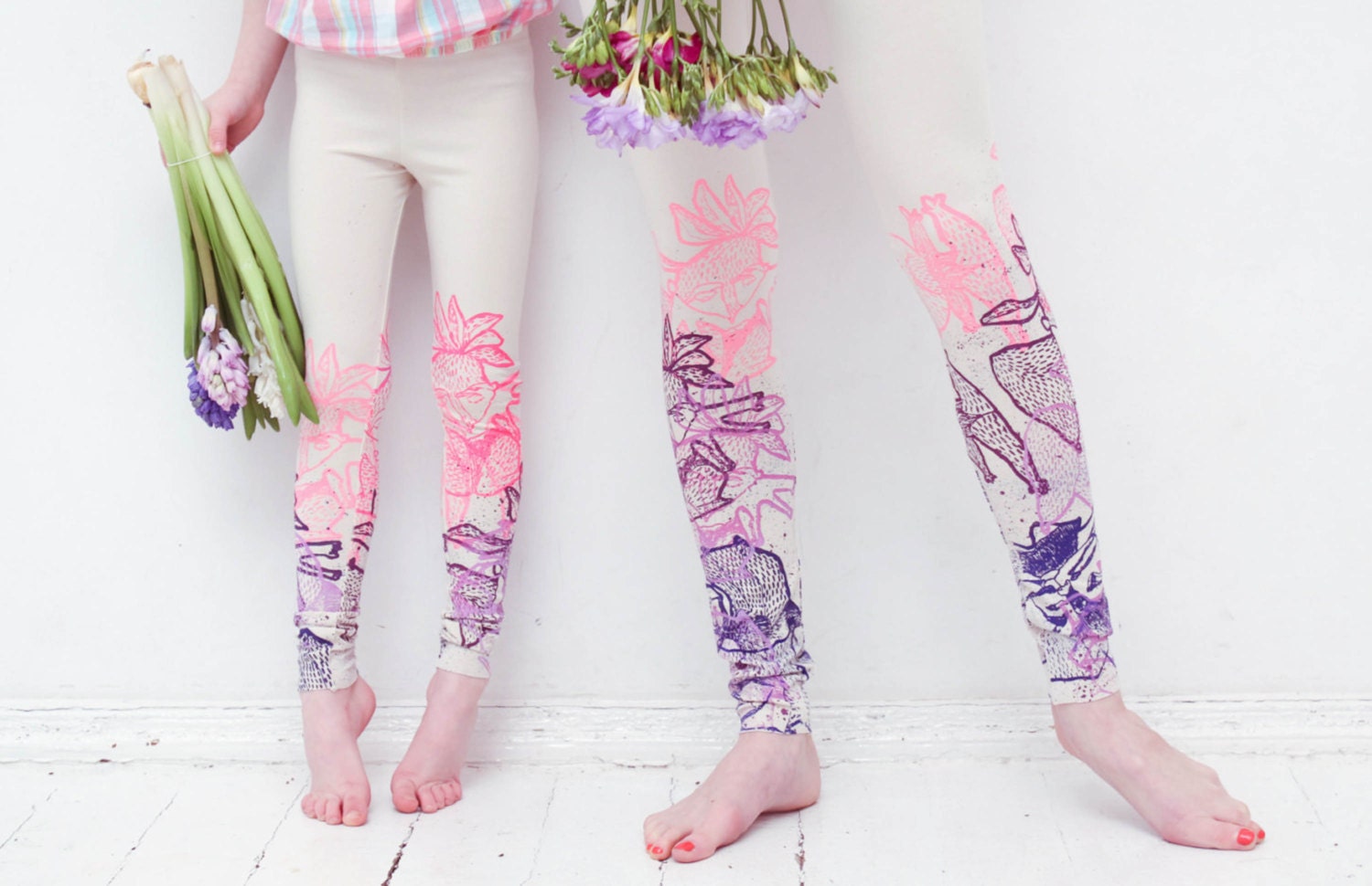 Spring-  leggings for children