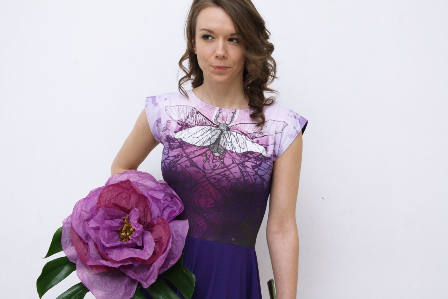 Violet bug- dress