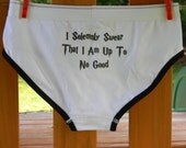 Marauder's Map Womens Briefs. Harry Potter Inspired Boy Brief Style Panty. Customize By Size.