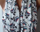 Circle Scarf  Infinity Scarf  Tube scarf... It made with good quality Cotton jersey fabric