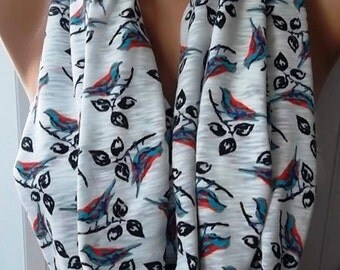 Circle Scarf  Infinity Scarf  Tube scarf... It made with good quality Cotton jersey fabric