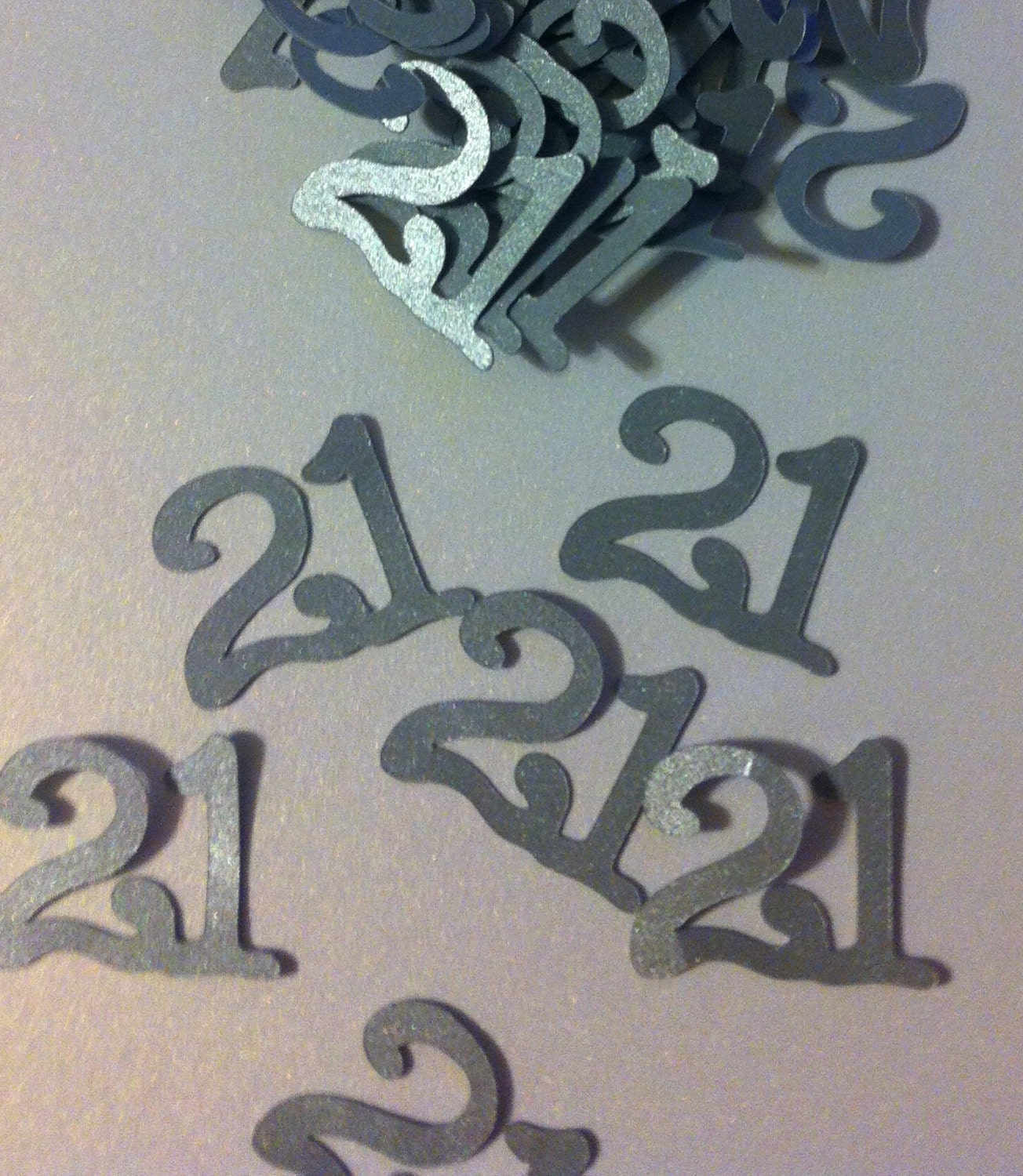 21st Birthday Decorations Table Confetti