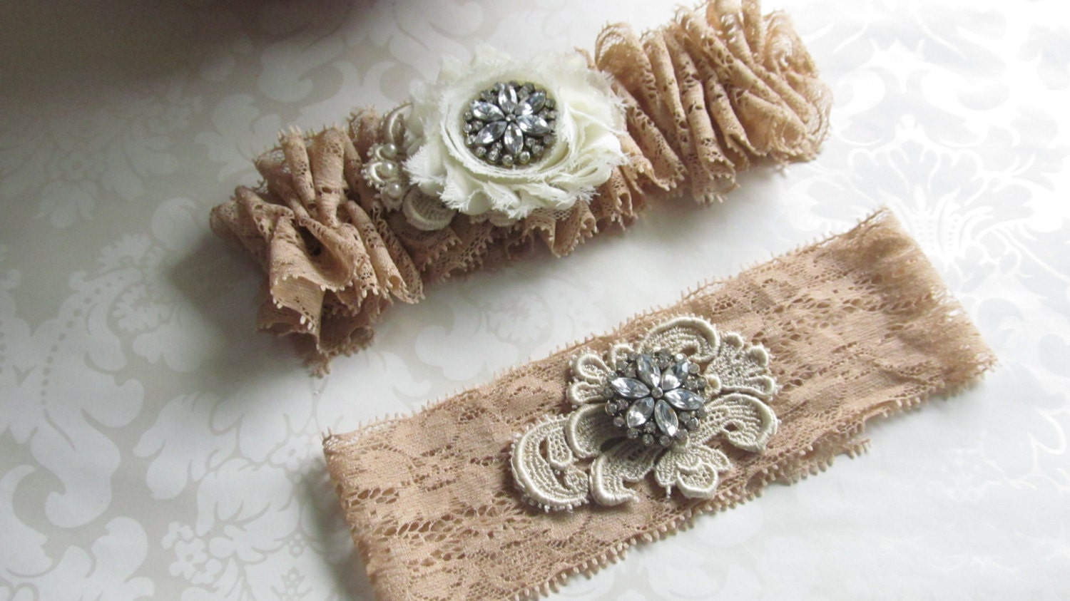 Vintage Inspired Lace Garter / Lace Garter