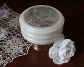 Mid Century Light Fixture Shade Glass