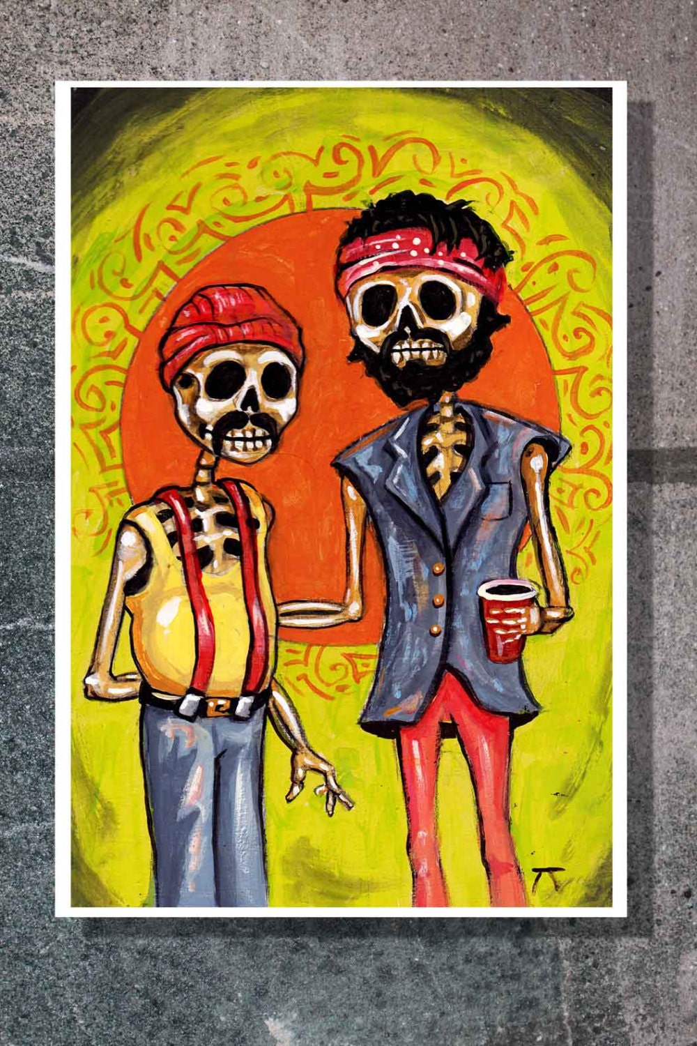 Cheech n Chong Poster - 13x19 inches