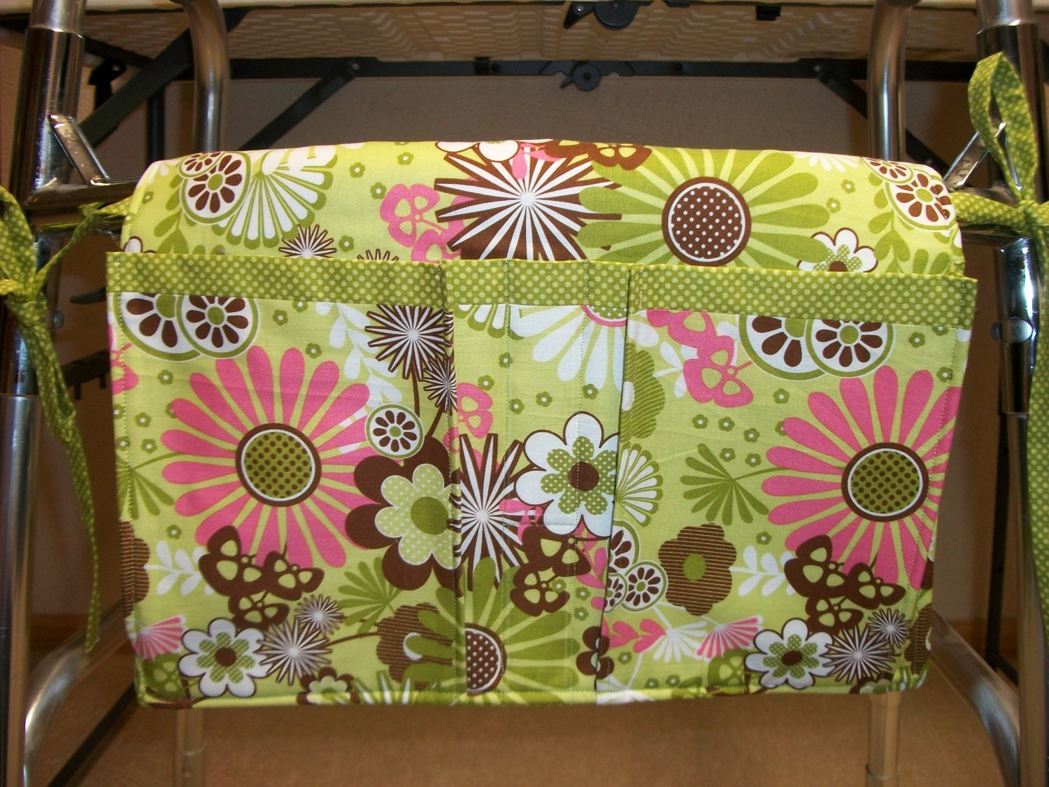 Walker Bag / Walker Tote Purse / Assisted Living Wheelchair Bag