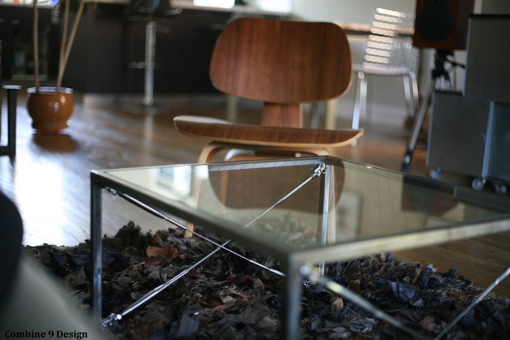 Modern Industrial Coffee/End table. Minimalist. Custom sizes available. (mid century, steel, metal art, vintage, steel)