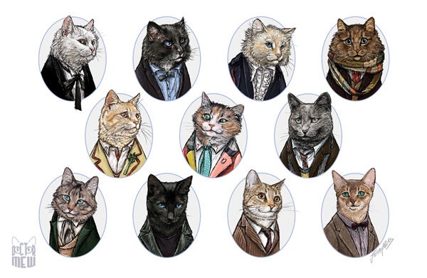 Doctor Mew 11x17 Poster