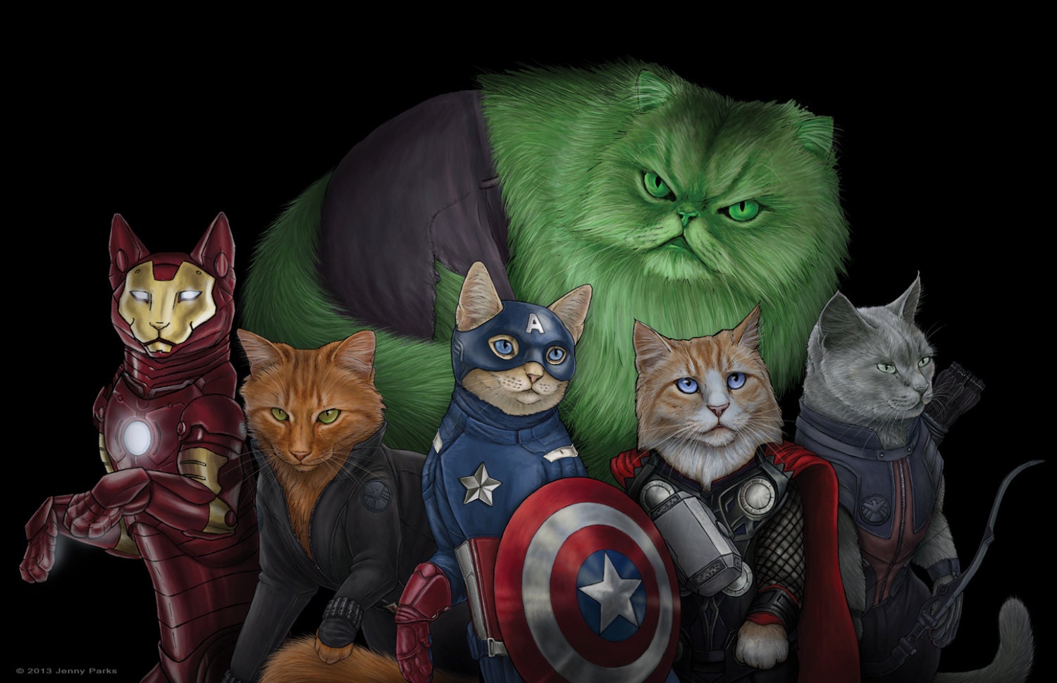 Catvengers 11x17 Poster