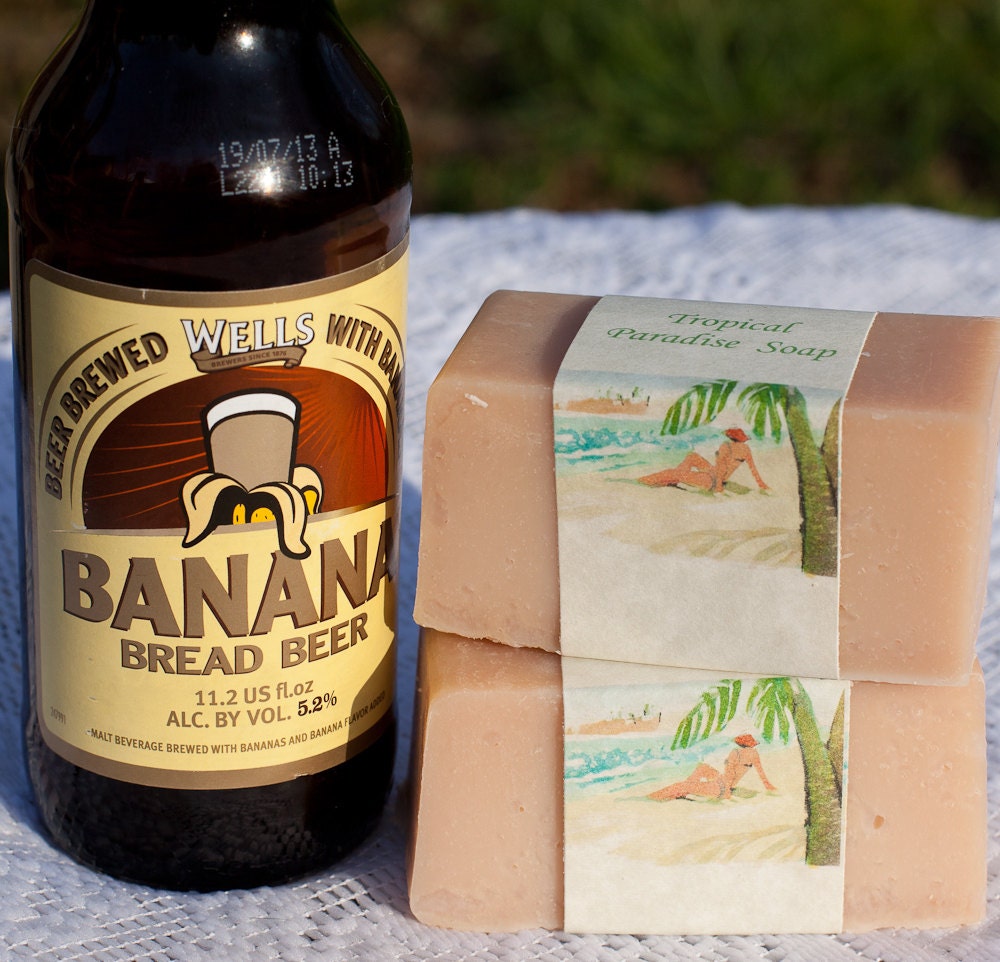 Tropical Paradise Beer Soap