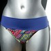 Thong - Size L - Blue/Purple/Red - Underwear for Women
