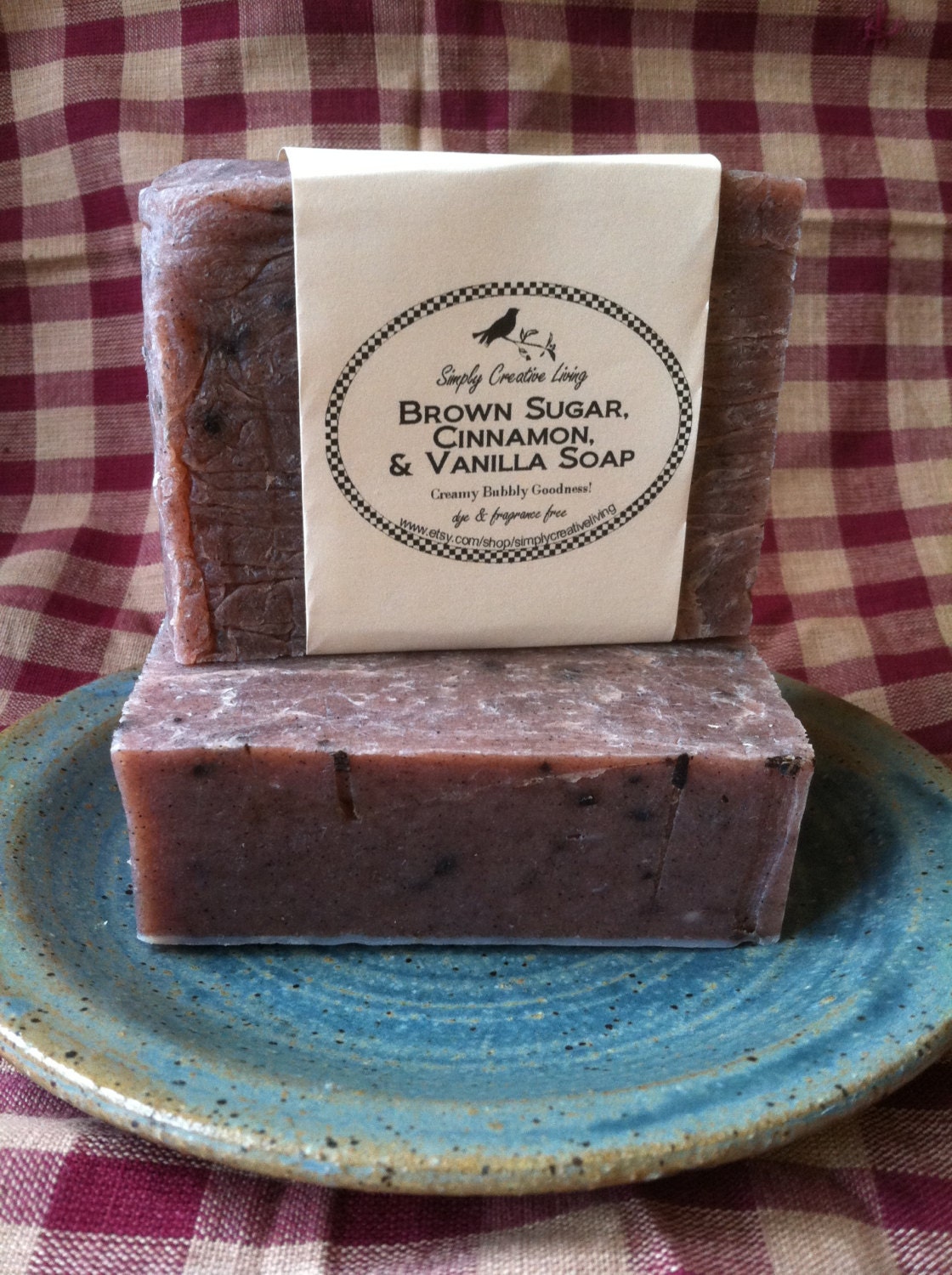 Brown Sugar, Cinnamon, & Vanilla Bean Soap - Creamy, Bubbly