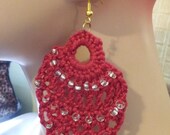 Beaded crochet Earrings
