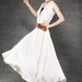 white dress long summer dresses