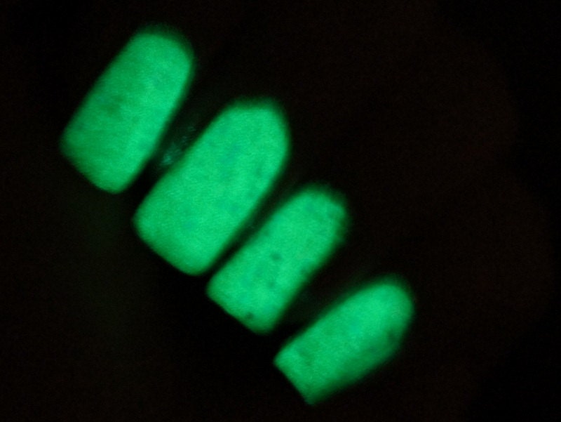 Firefly GITD Nail Polish topcoat