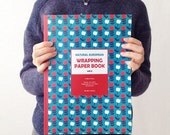 Natural European wrapping paper book with gift tag by 7321 Design