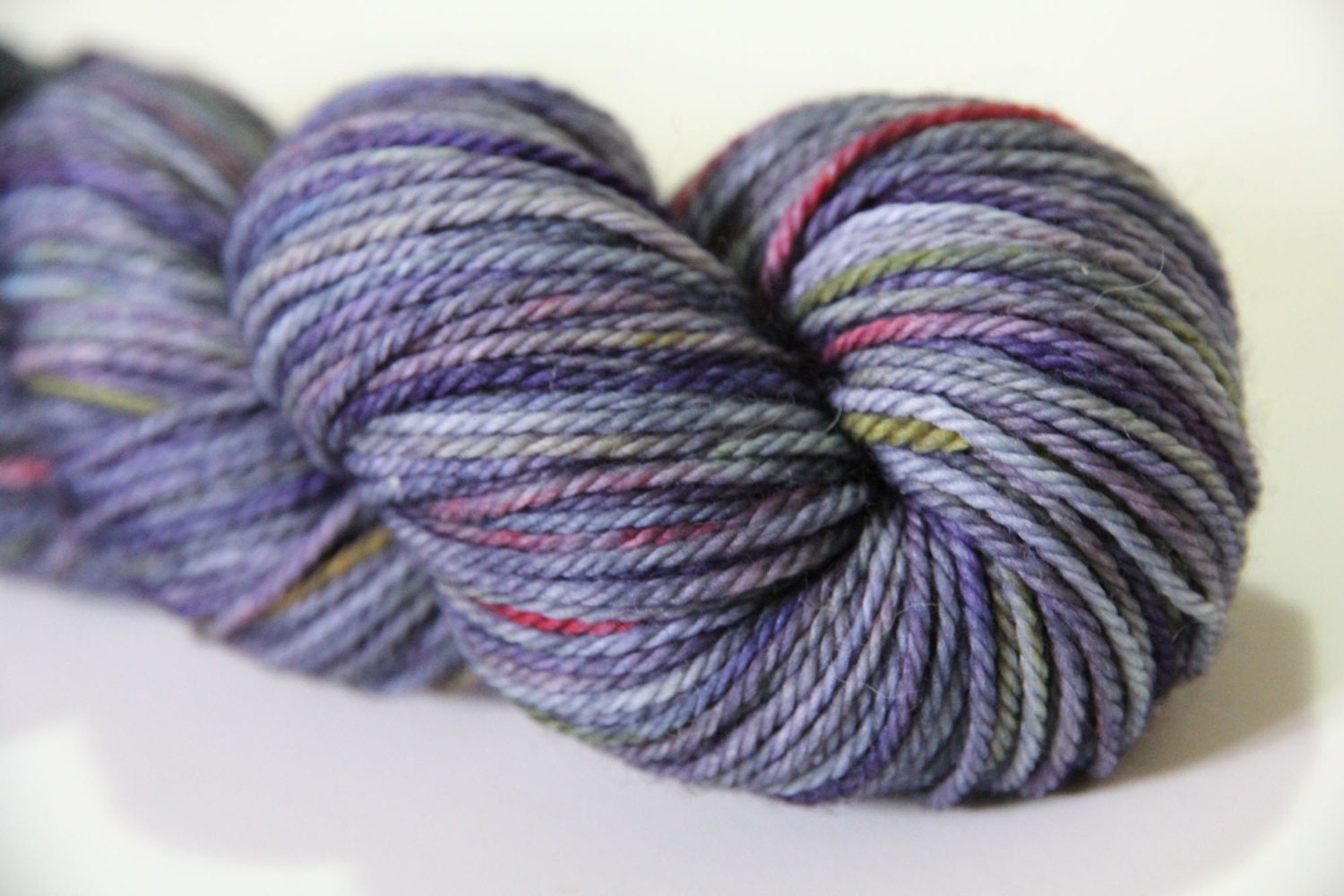 Looks Like Rain - Chubby DK 100% Superwash Merino/Border Leicester Wool Dyed to Order