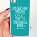 Plastic iPhone Case - Marilyn Monroe Quote - Turquoise - Blue - iPhone 4/4s - iPhone 5