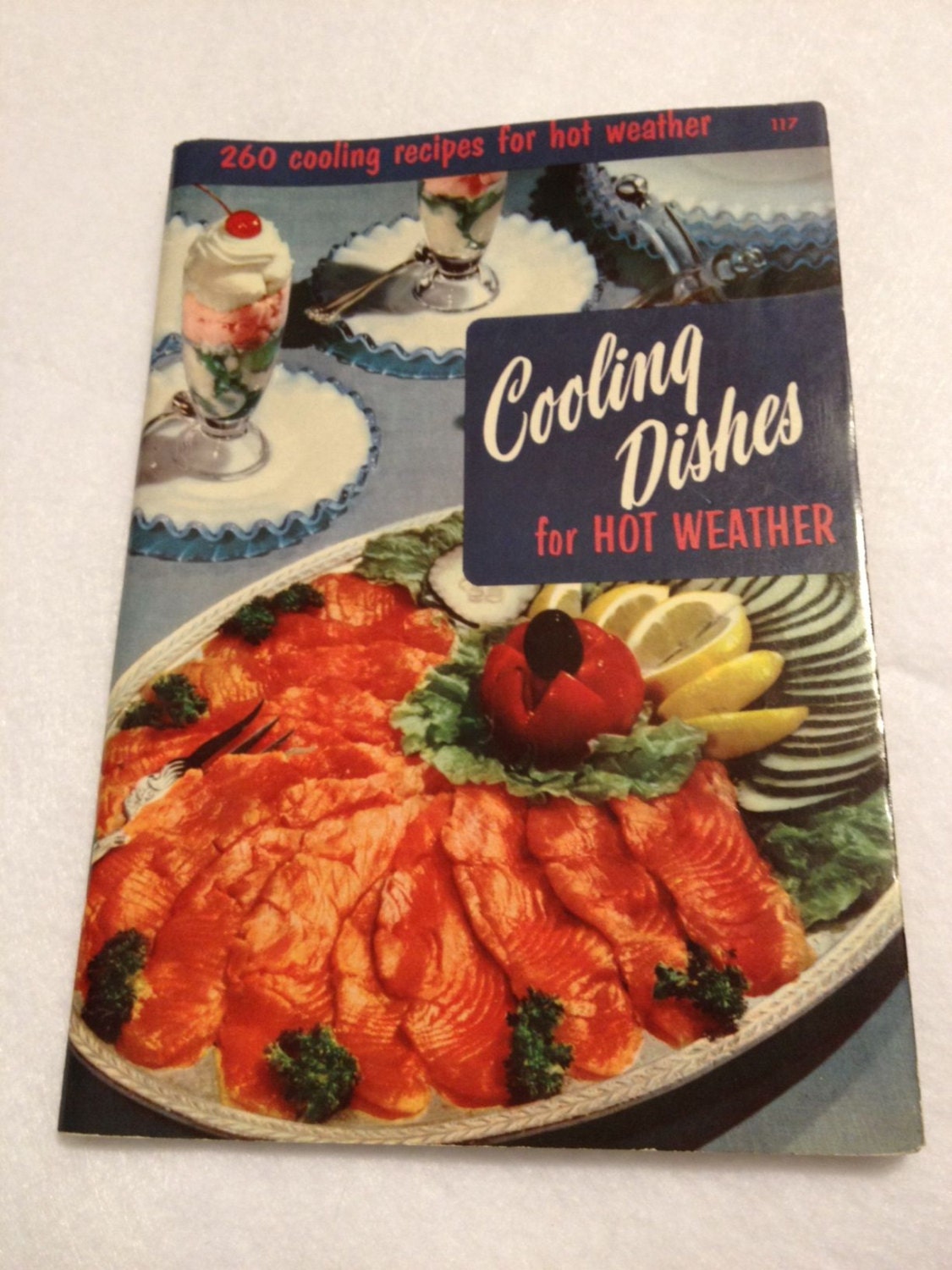 Vintage Cookbook, Cooling Dishes for Hot Weather, 1956