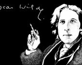Oscar Wilde Signature Poster by Ryan Sheffield
