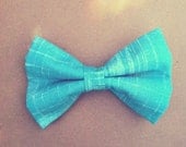 Teal Hair Bow