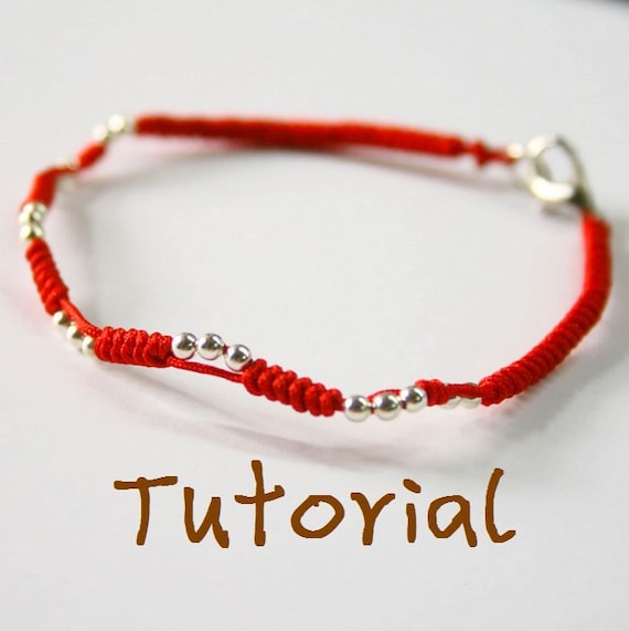eBook - A Tutorial to Chinese knot bracelet/Friendship Bracelet/Wish Bracelet-Pattern- FREE SHIPPING