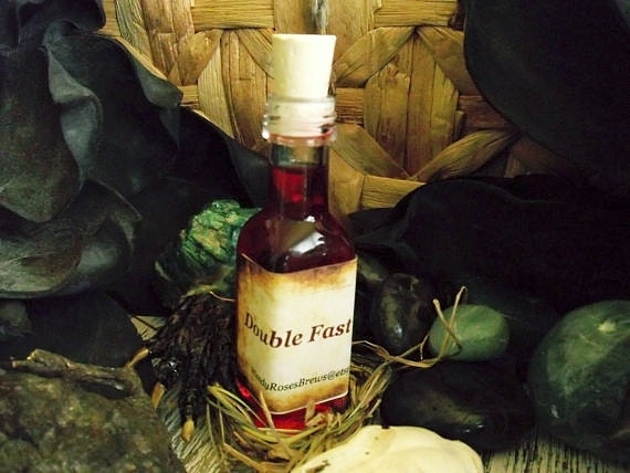 Double Fast Luck, Fortune, Love, Success, Health, Wealth, Power, Spiritual Power -Hoodoo Oil-Pagan-Voodoo-Herb Magic-Love Magic