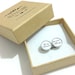 God gave me you personalized groom wedding date cufflinks