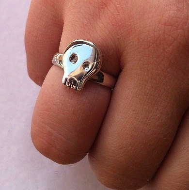 Sterling Silver Skull Ring