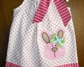 Easter Bunny Pillowcase Dress
