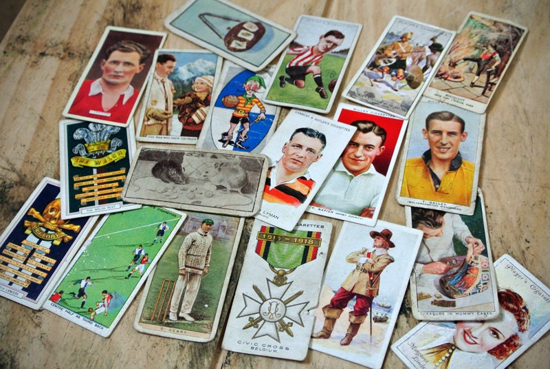 Random Lot Of Very Old Cigarette Cards featured image
