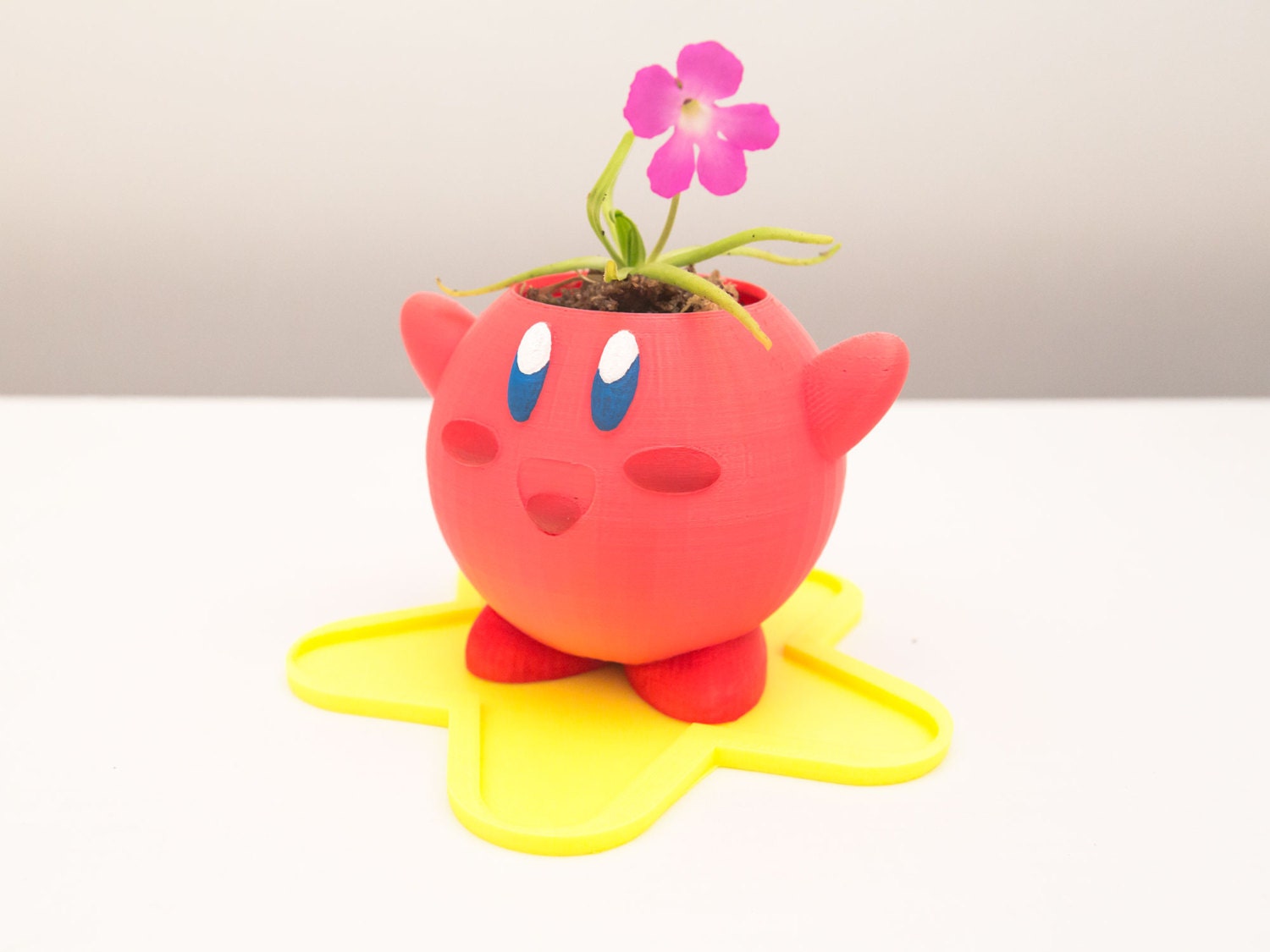 3D Printed Kirby Planter