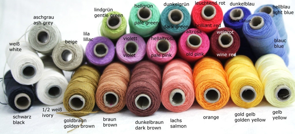 Spool of Austrian Linen Thread, you pick the color