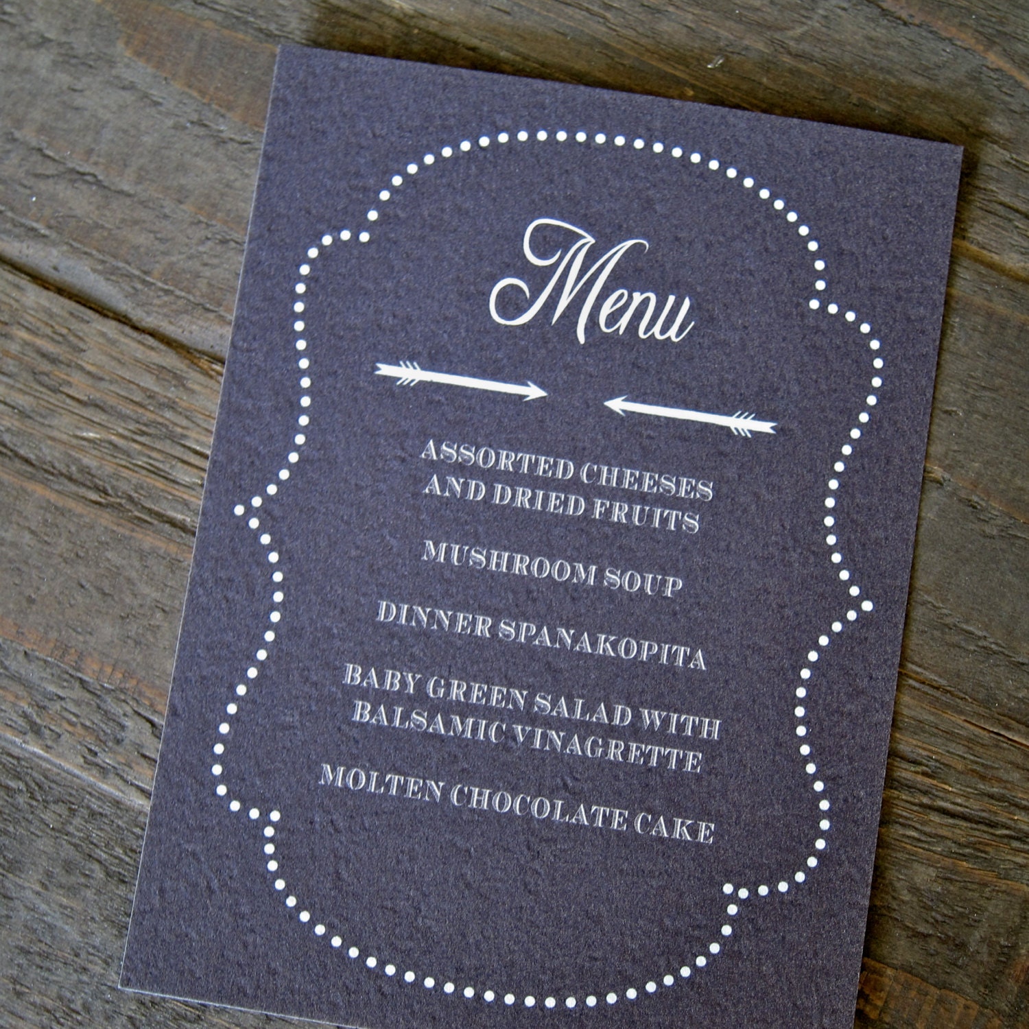 Printable Milestone Menu Cards: 20's, 30's, 40's, 50's, 60's, 70's, 80's