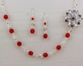 RESERVED LISTING fo Jillian - (7) "Marie" Bridesmaid sets in Red