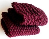 Clean Up and Feel Great - Face & Body Cloths - Wine