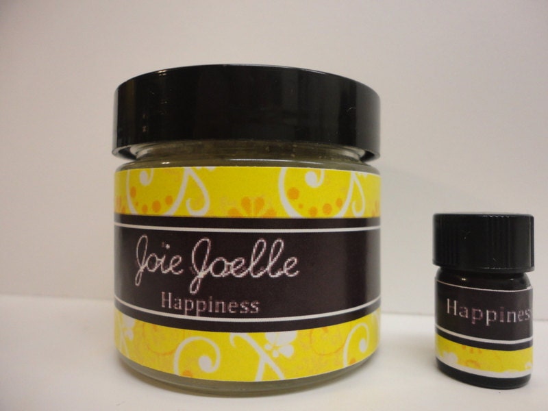 Happiness Spell Candle Sample Kit Pack, with Happiness oil,  for joy, peace, calmness, relieve stress, anxiety, worries