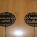 custom personalized garden sign